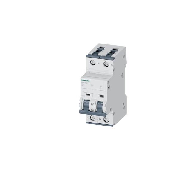 MCB Siemens 6kA, 2-pole, 13A - 5SY6213-7
